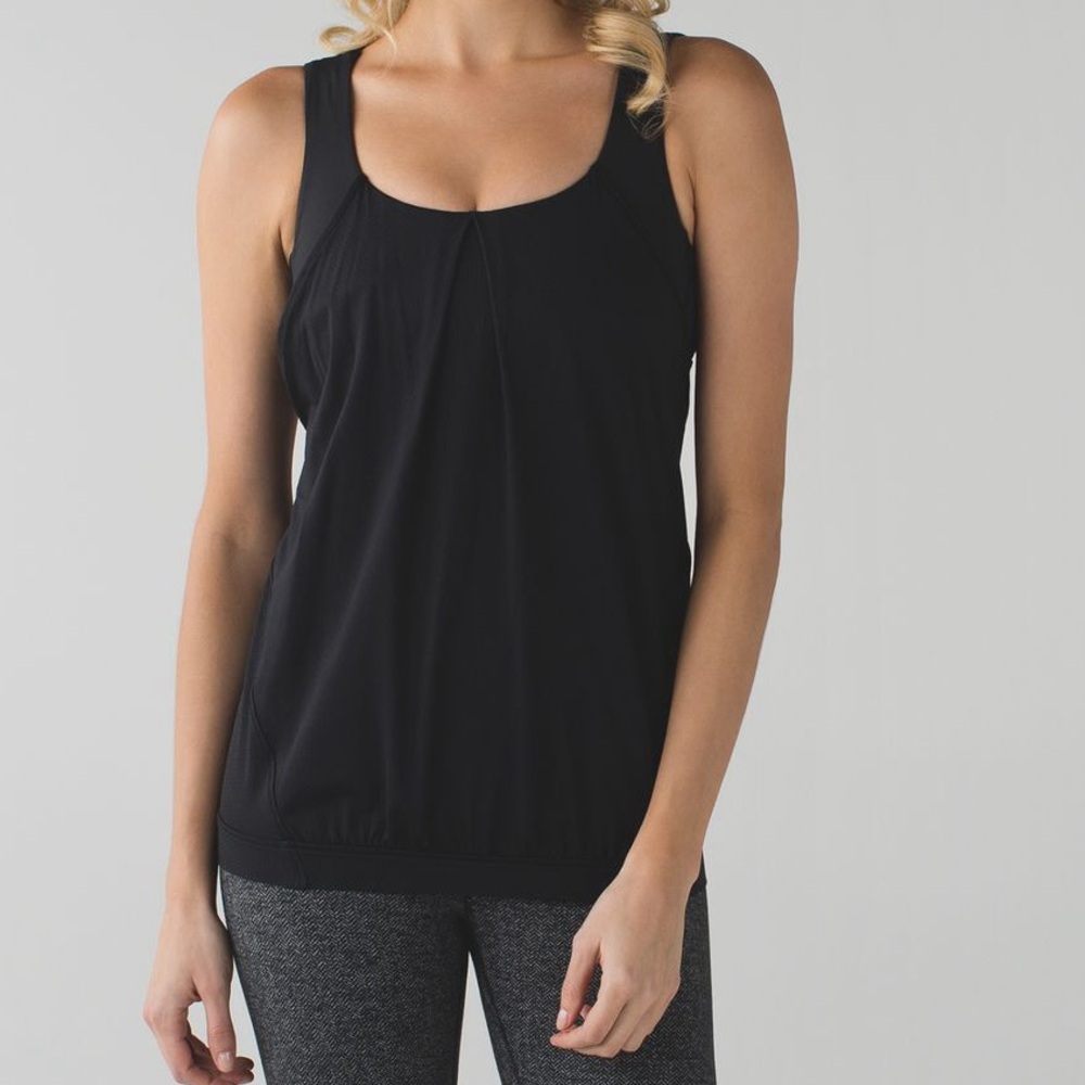 ‼️RARE‼️ Lululemon Nouveau Limits Tank Top Black